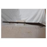 Antique Double Trigger Black Powder Double Barrel