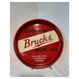 Vintage Brucks Good Old Beers-Ale Serving Tray