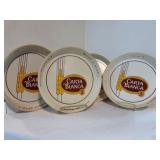 Vintage Carta Blanca Plastic Serving Trays