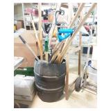 Bucket pf Yard Tools