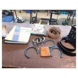 Vtg Stamps and Leather Belts