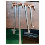 Jorgensen Ratchet Bar Clamps (4)