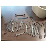 Assortment of Vintage Wrenches