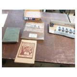 Vtg Books And Music Box Movements