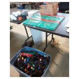 Large Tote of Vintage Christmas Lights