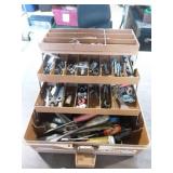 Fenwick Tackle Box With Vtg Tools