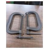 Pair of Armstrong 8" C- Clamps