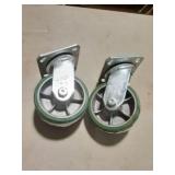 Pair of Albion 5" Casters.