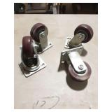 Set of 4 Colson 4" Casters