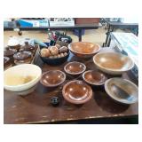 Vintage Hand Turned Wood Bowls
