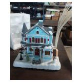 Avon Holiday Splendor Fiber Optic House