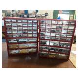 Pair of 39 Drawer Hardware Organizers