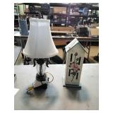 Vtg Style Bedside Lamp and