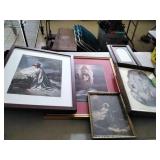 Large lot of Religious Prints and Crosses