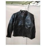 Womenï¿½s Sz M Diamond 1 Black Moto Leather Jacket