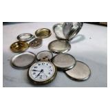 Bag of parts for vintage pocket watch