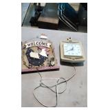 Vtg GE Electric Wall Clock
