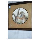 I H Farmsworth print of a Siberian tiger