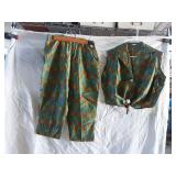 Vintage 1950ï¿½s Two-Piece Petal Pushers & Crop Top