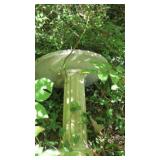 Concrete bird bath