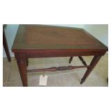 Woven top table