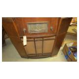 Silvertone Console Radio