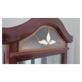 Glass front curio