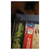 VHS tapes and 2 players