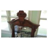Eastlake dresser marble top w / mirror
