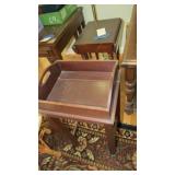 Drop leaf end table small