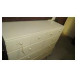 small dresser and shelf unit