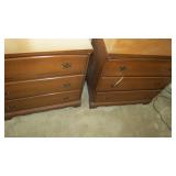 2 matching dressers