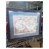 Framed Accurate Map of the World
