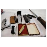 Pocket Knives, knife sharpener