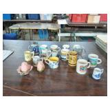 Miniature Souvenir Mugs and Steins