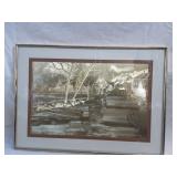 Foil Art Water Landscape