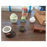 Ceramic and Carved Knickknacks