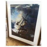Framed Print Christ in The Storm