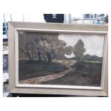 F. Steinman Oil on Canvas Landscape