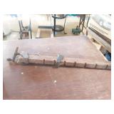 Primitive Wood Bar Clamp.