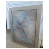 Large Abstract Painting On Canvas