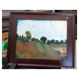 Framed Acrylic on Board