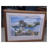 Signed Mary Powell Lithograph