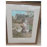 Morning Greeting Framed Print