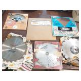 Assortment of Craftsman and Skil Saw Blades
