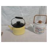 Vintage Enameled Tea Pots