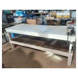Sturdy Work Table with Allied Vise