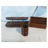 Vintage Wood Organizers