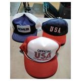 Vintage Kohler & USA Hats