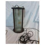 Retro Wood/Plexiglass Ceiling Lamp